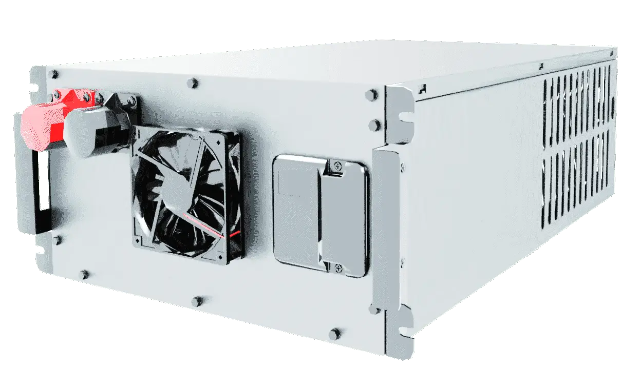 Battery Compartment for the infinitepower 253 kWh battery Energy Storage System